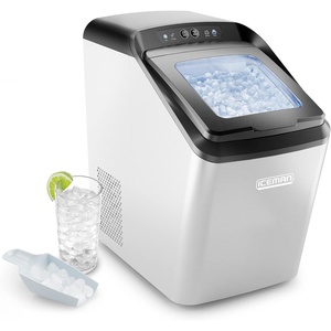 image:imageIceman Countertop Nugget Ice Maker  Pebble Ice Machine Soft Chewable Pellets in 20 Min 26Lbs24H 3lb Capacity WaterlineCompatible SelfCleaning StainlessSteel  Scoop